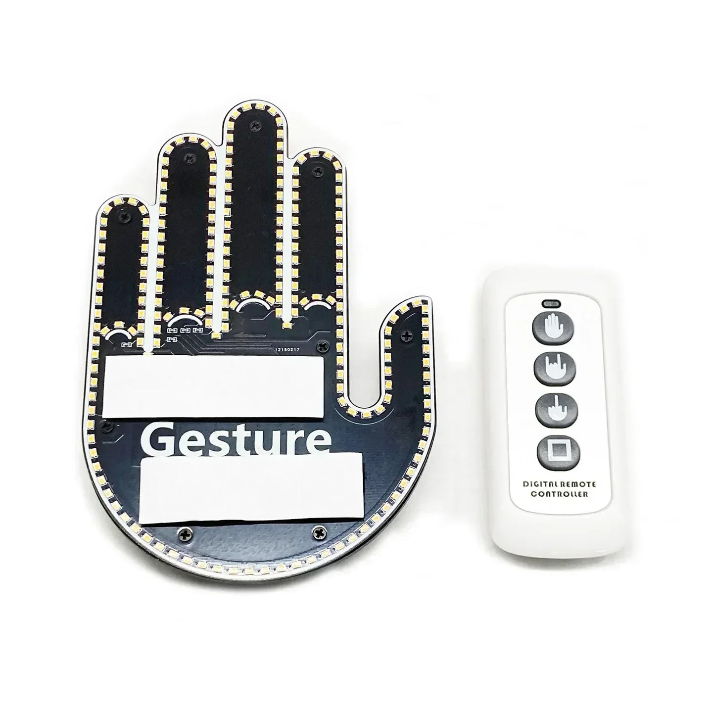 LED Gesture Sign - Middle Finger