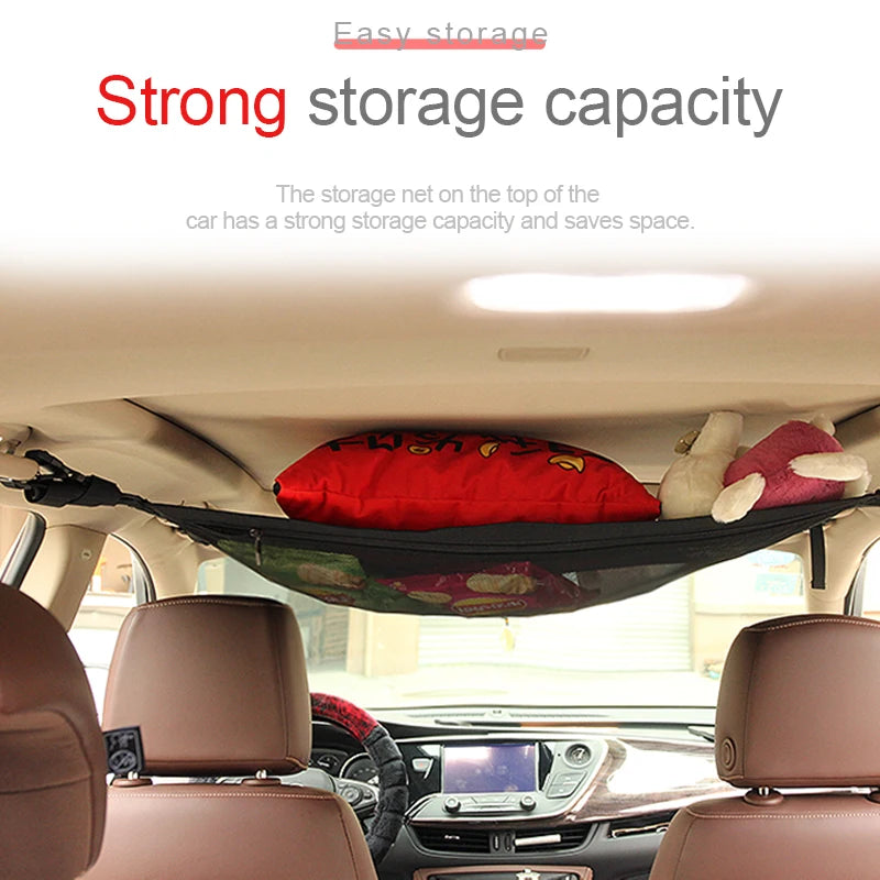 Car Ceiling Storage Net