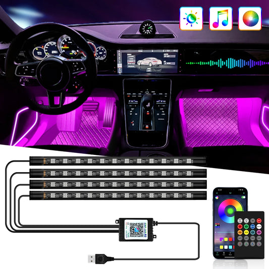 Car Interior Ambient Foot Light