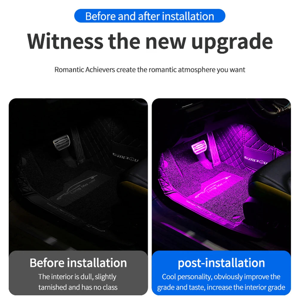 LED Car Interior Ambient Lights